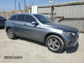 2022 Mercedes-Benz GLC 300 with VIN W1N0G8DB0NV347143, listed as a Copart auction lot 60288505 with 28,989 mi miles and Salvage title. Bid and sale history available at DreamBid. Image 4.