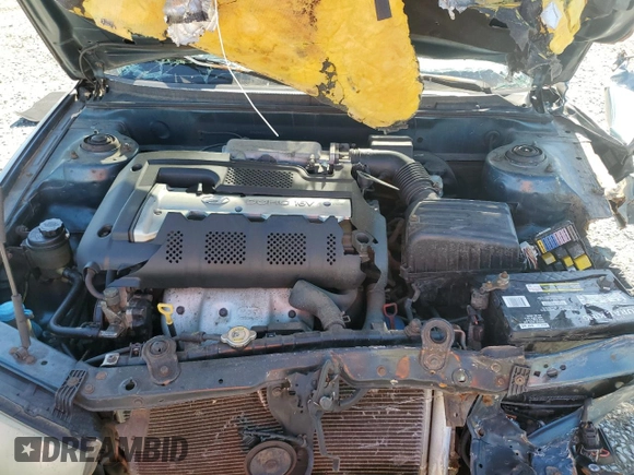 2001 Hyundai Elantra GLS with VIN KMHDN45D21U109684, listed as a Copart auction lot 51888855 with 174,105 mi miles and Salvage title. Bid and sale history available at DreamBid. Image 13.