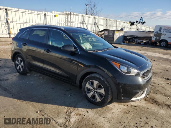 2017 Kia Niro FE with VIN KNDCB3LC5H5049319, listed as a Copart auction lot 46714525 with 50,213 mi miles and Salvage Title. Bid and sale history available at carsss.com. Image 4.