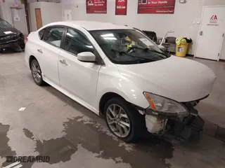 2013 Nissan Sentra SV with VIN 3N1AB7AP7DL768721, listed as a IAAI auction lot 41562037 with 97,202 mi miles. Bid and sale history available at carsss.com. Image 1.