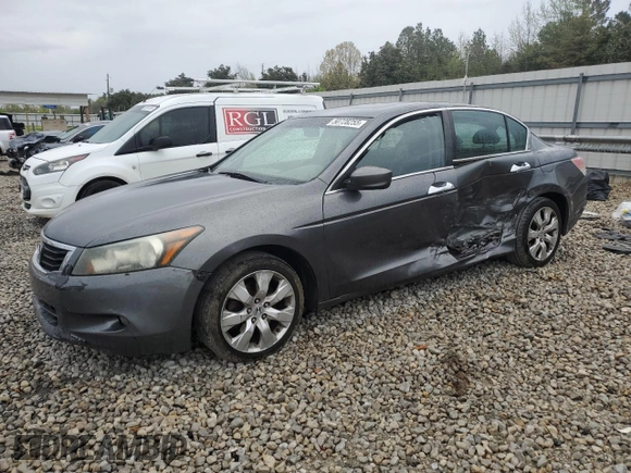 2010 Honda Accord Sdn EX-L with VIN 1HGCP3F87AA001506, listed as a Copart auction lot 50728255 with 206,480 mi miles and Salvage Title. Bid and sale history available at carsss.com. Image 1.