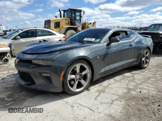 2018 Chevrolet Camaro 1SS with VIN 1G1FF1R7XJ0147211, listed as a Copart auction lot 46862905 with 113,941 mi miles and Salvage Title. Bid and sale history available at carsss.com. Image 1.