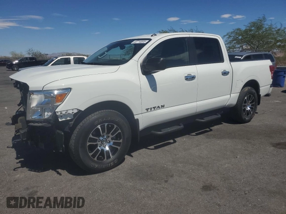 2021 Nissan Titan Pro-4X z VIN 1N6AA1ED5MN501877, wystawiony jako Copart lot #63714005 z przebiegiem 21 821 mil mil oraz Szkoda całkowita • Salvage title. Historia ofert i sprzedaży dostępna na DreamBid. Obrazek 1.