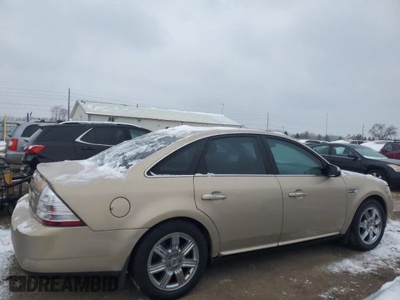 2008 Ford Taurus Limited with VIN 1FAHP25WX8G104690, listed as a Copart auction lot 45486635 with 131,369 mi miles and Salvage Title. Bid and sale history available at DreamBid. Image 3.