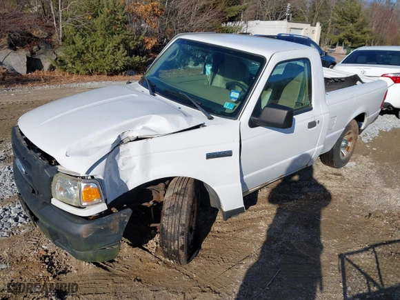 2007 Ford Ranger XL with VIN 1FTYR10DX7PA53176, listed as a IAAI auction lot 41688549 with 186,203 mi miles. Bid and sale history available at carsss.com. Image 6.