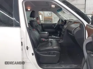 2017 Infiniti QX80 z VIN JN8AZ2NC9H9430498, wystawiony jako IAAI lot #41579847 z przebiegiem 133 321 mil mil oraz . Historia ofert i sprzedaży dostępna na DreamBid. Obrazek 5.