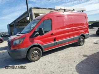 2015 Ford Transit Cargo with VIN 1FTNE2CM3FKA08995, listed as a Copart auction lot 86968174 with 237,407 mi miles and Salvage Title. Bid and sale history available at carsss.com. Image 1.