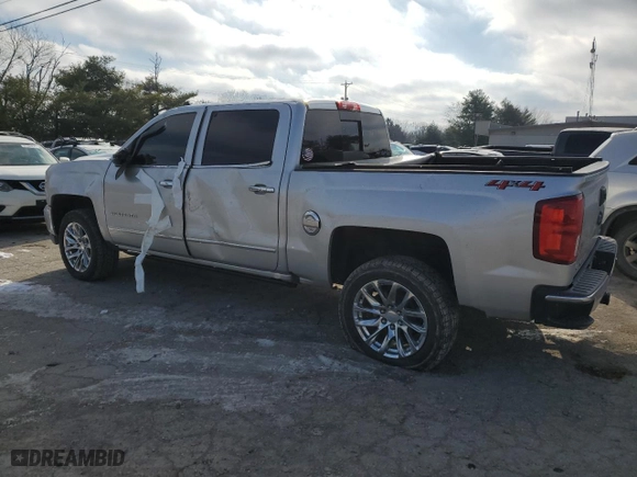 2018 Chevrolet Silverado 1500 LTZ with VIN 3GCUKSEC5JG565979, listed as a Copart auction lot 42134915 with 66,226 mi miles and Salvage Title. Bid and sale history available at carsss.com. Image 2.