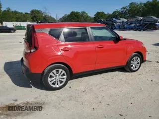 2020 Kia Soul LX with VIN KNDJ23AU7L7120911, listed as a Copart auction lot 51062645 with 86,711 mi miles and Salvage Title. Bid and sale history available at carsss.com. Image 3.