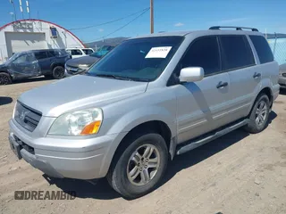 2003 Honda Pilot EX with VIN 2HKYF185X3H602354, listed as a IAAI auction lot 42151828 with 210,440 mi miles and . Bid and sale history available at DreamBid. Image 2.
