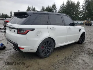2019 Land Rover Range Rover Sport HST with VIN SALWS2SU2KA867440, listed as a Copart auction lot 46643685 with 68,192 mi miles and Salvage title. Bid and sale history available at DreamBid. Image 3.
