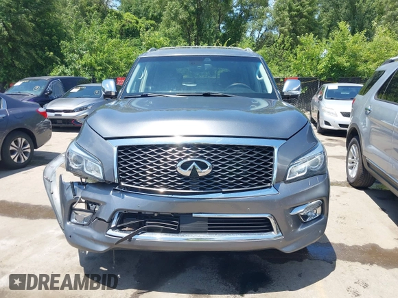 2016 Infiniti QX80 with VIN JN8AZ2NC4G9401117, listed as a IAAI auction lot 42591693 with 141,270 mi miles and . Bid and sale history available at DreamBid. Image 12.