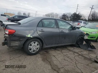 2011 Toyota Corolla L with VIN 2T1BU4EE0BC542667, listed as a Copart auction lot 46845335 with 144,602 mi miles and Salvage Title. Bid and sale history available at carsss.com. Image 3.
