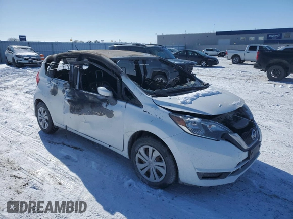 2017 Nissan Note S Plus with VIN 3N1CE2CP5HL367349, listed as a Copart auction lot 45755995 with Not provided miles and Clean title. Bid and sale history available at DreamBid. Image 4.