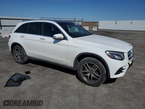 2019 Mercedes-Benz GLC with VIN WDC0G4KBXKV144205, listed as a Copart auction lot 53776625 with 110,136 mi miles and Clean Title. Bid and sale history available at carsss.com. Image 4.