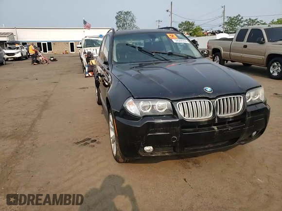 2007 BMW X3 3.0si with VIN WBXPC93437WF13037, listed as a Copart auction lot 59544955 with 120,751 mi miles and Salvage title. Bid and sale history available at DreamBid. Image 14.