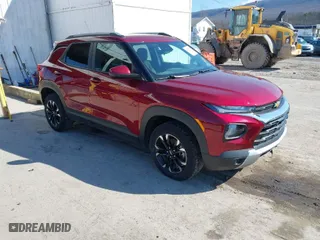2022 Chevrolet TrailBlazer LT with VIN KL79MRSL8NB092037, listed as a IAAI auction lot 41707415 with 40,945 mi miles. Bid and sale history available at carsss.com. Image 1.