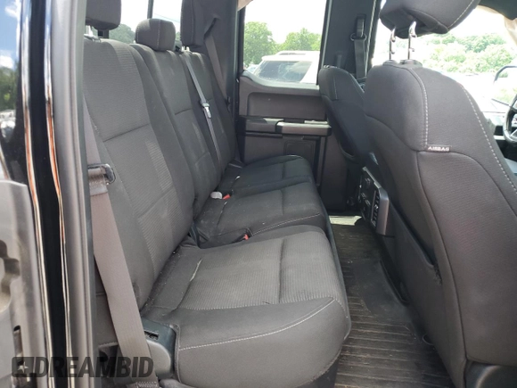 2017 Ford F-150 XL with VIN 1FTFX1EF4HFC57454, listed as a Copart auction lot 57087675 with 127,534 mi miles and Salvage title. Bid and sale history available at DreamBid. Image 10.