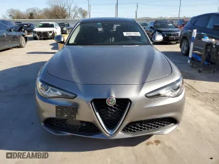 2017 Alfa Romeo Giulia Ti with VIN ZARFAECN3H7556176, listed as a Copart auction lot 48371125 with 47,520 mi miles and Salvage Title. Bid and sale history available at carsss.com. Image 5.