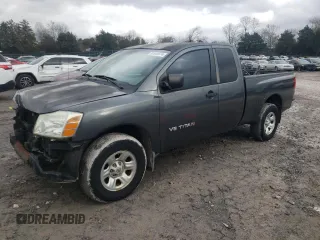 2005 Nissan Titan SE with VIN 1N6BA06B95N553168, listed as a Copart auction lot 80545674 with 139,088 mi miles and Salvage title. Bid and sale history available at DreamBid. Image 1.