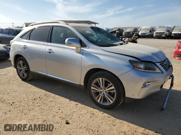 2015 Lexus RX 350 with VIN 2T2ZK1BA9FC185141, listed as a Copart auction lot 52873215 with 91,764 mi miles and Salvage Title. Bid and sale history available at DreamBid. Image 4.