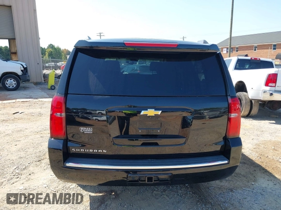 2015 Chevrolet Suburban LTZ with VIN 1GNSKKKC7FR205638, listed as a IAAI auction lot 40284367 with 103,530 mi miles and . Bid and sale history available at DreamBid. Image 16.