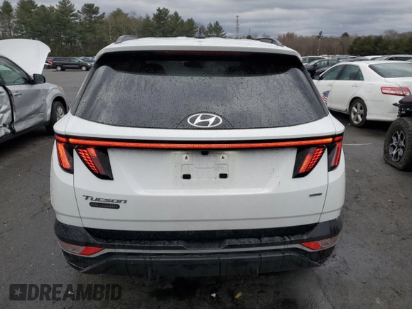 2022 Hyundai Tucson SEL with VIN 5NMJBCAE8NH086319, listed as a Copart auction lot 47069905 with 69,485 mi miles and Salvage Title. Bid and sale history available at carsss.com. Image 6.