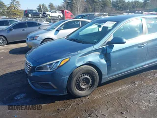 2017 Hyundai Sonata 2.4L with VIN 5NPE24AF8HH500464, listed as a IAAI auction lot 41743598 with 180,420 mi miles and . Bid and sale history available at carsss.com. Image 6.