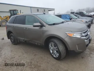 2013 Ford Edge Limited with VIN 2FMDK3KC5DBC66330, listed as a Copart auction lot 44140015 with 183,085 mi miles and Salvage Title. Bid and sale history available at carsss.com. Image 4.