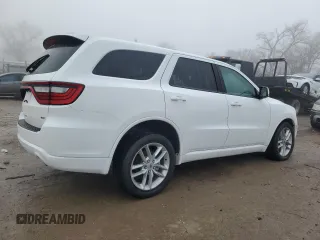 2022 Dodge Durango GT Plus with VIN 1C4RDJDG3NC183134, listed as a Copart auction lot 42988285 with 43,070 mi miles and Salvage title. Bid and sale history available at DreamBid. Image 3.