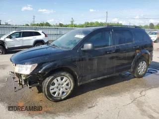 2020 Dodge Journey SE Value with VIN 3C4PDCAB0LT249541, listed as a Copart auction lot 53962605 with 47,604 mi miles and Clean Title. Bid and sale history available at DreamBid. Image 1.