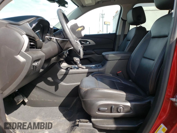 2021 Chevrolet Traverse LT Leather with VIN 1GNEVHKW3MJ164180, listed as a Copart auction lot 71749514 with 36,650 mi miles and Salvage Title. Bid and sale history available at carsss.com. Image 7.