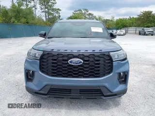 2025 Ford Explorer ST-Line with VIN 1FMUK7KH4SGB02804, listed as a IAAI auction lot 42043801 with 3,672 mi miles and . Bid and sale history available at DreamBid. Image 12.