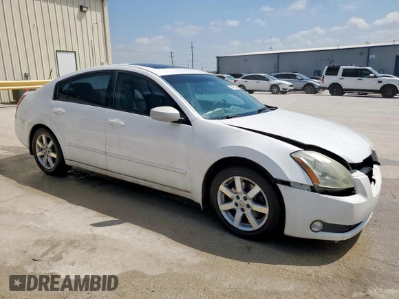 2005 Nissan Maxima 3.5 SL with VIN 1N4BA41E15C871007, listed as a Copart auction lot 53477855 with 166,595 mi miles and Salvage Title. Bid and sale history available at carsss.com. Image 4.
