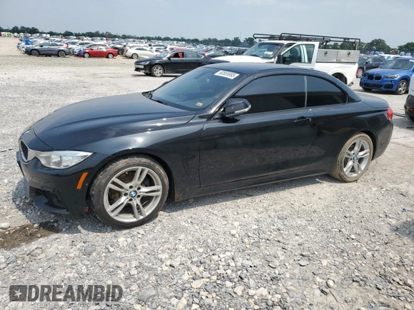 2016 BMW 4 Series 428i with VIN WBA3V7C51G5A26683, listed as a Copart auction lot 60555995 with 83,395 mi miles and Salvage title. Bid and sale history available at DreamBid. Image 1.