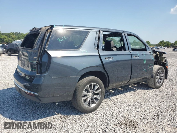 2021 Chevrolet Tahoe LT with VIN 1GNSCNKD7MR214554, listed as a Copart auction lot 61568525 with 47,302 mi miles and Salvage title. Bid and sale history available at DreamBid. Image 3.