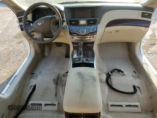 2015 Infiniti Q70L with VIN JN1BY1PP2FM601084, listed as a Copart auction lot 77387194 with 0 mi miles and Salvage Title. Bid and sale history available at carsss.com. Image 8.