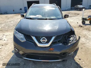 2016 Nissan Rogue SL with VIN 5N1AT2MT2GC732761, listed as a Copart auction lot 47031525 with 157,357 mi miles and Salvage Title. Bid and sale history available at carsss.com. Image 5.
