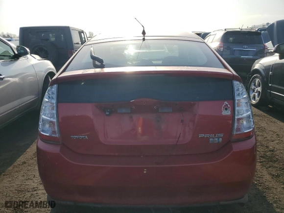 2007 Toyota Prius with VIN JTDKB20U677685611, listed as a Copart auction lot 48860205 with 0 mi miles and Salvage Title. Bid and sale history available at carsss.com. Image 6.