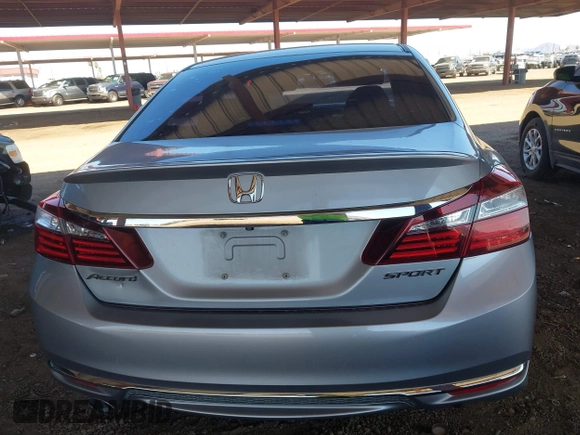 2017 Honda Accord Sedan Sport with VIN 1HGCR2F55HA124919, listed as a IAAI auction lot 41842118 with 116,136 mi miles. Bid and sale history available at carsss.com. Image 16.