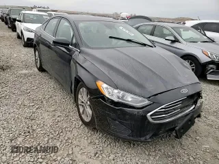 2019 Ford Fusion SE with VIN 3FA6P0H71KR278616, listed as a Copart auction lot 42767455 with 96,692 mi miles and Salvage Title. Bid and sale history available at carsss.com. Image 10.