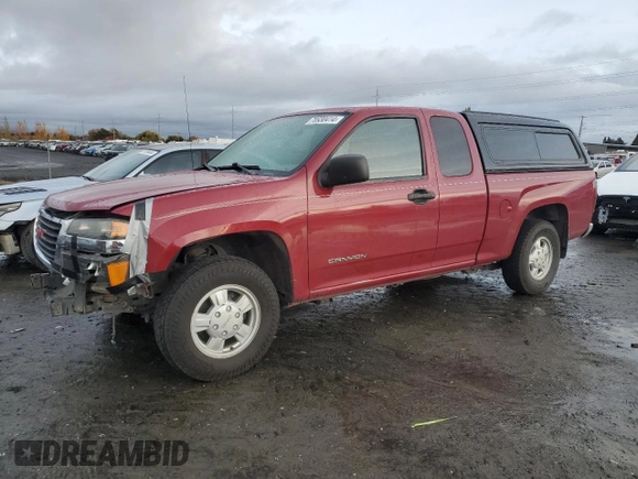 2004 GMC Canyon SLE Z85 with VIN 1GTCS196348169859, listed as a Copart auction lot 78930414 with 0 mi miles and Salvage Title. Bid and sale history available at carsss.com. Image 1.
