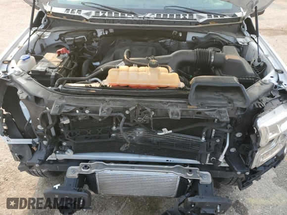 2017 Ford F-150 XL with VIN 1FTEX1EP5HFB04005, listed as a Copart auction lot 58965345 with 49,400 mi miles and Salvage title. Bid and sale history available at DreamBid. Image 11.