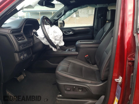 2023 Chevrolet Tahoe RST with VIN 1GNSKRKD7PR220840, listed as a Copart auction lot 86608654 with 44,628 mi miles and Salvage title. Bid and sale history available at DreamBid. Image 7.