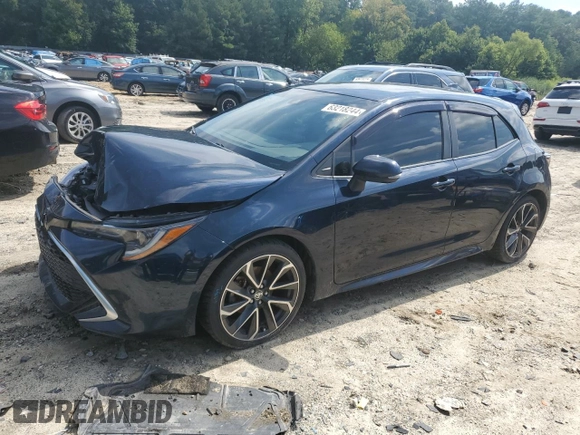 2019 Toyota Corolla Hatchback SE with VIN JTNK4RBE6K3039165, listed as a Copart auction lot 63218244 with 109,766 mi miles and Salvage Title. Bid and sale history available at carsss.com. Image 1.