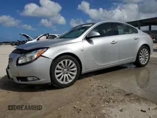 2011 Buick Regal CXL RL1 with VIN 2G4GN5EC4B9178708, listed as a Copart auction lot 51629425 with 60,827 mi miles and Salvage Title. Bid and sale history available at carsss.com. Image 1.
