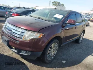 2010 Ford Edge Limited with VIN 2FMDK3KCXABA45754, listed as a IAAI auction lot 41889621 with 207,784 mi miles. Bid and sale history available at carsss.com. Image 2.