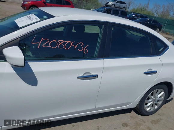 2019 Nissan Sentra SV with VIN 3N1AB7APXKY444758, listed as a IAAI auction lot 42080436 with 65,322 mi miles and . Bid and sale history available at DreamBid. Image 15.