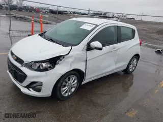 2021 Chevrolet Spark 1LT with VIN KL8CD6SA4MC731117, listed as a IAAI auction lot 41729563 with 61,533 mi miles. Bid and sale history available at carsss.com. Image 19.