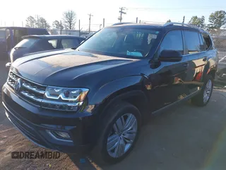 2019 Volkswagen Atlas SEL with VIN 1V2ER2CAXKC547918, listed as a IAAI auction lot 41278157 with 48,175 mi miles and . Bid and sale history available at DreamBid. Image 2.